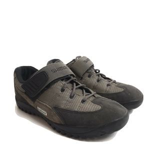 Shimano Cycling Shoes Grey Lace Up Suede